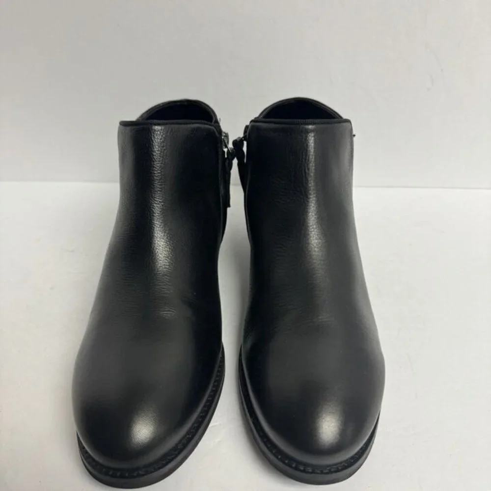 Softwalk Womens Rocklin Ankle Booties Black Size 9N